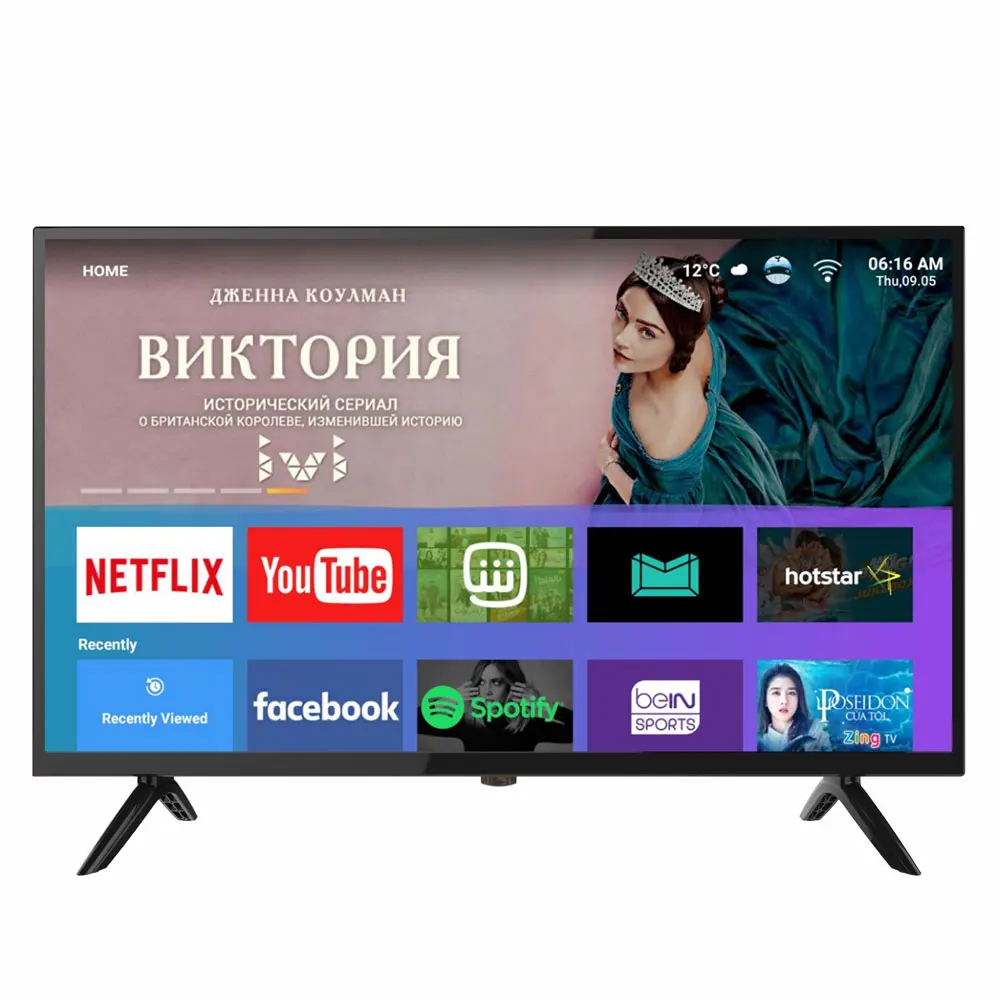 Factory customized production 4k smart tv 65 inch32to110inch Television Smart Led Tv Cheap Curved Tv 55 Hd 4K 65 Inch Usb Wifi