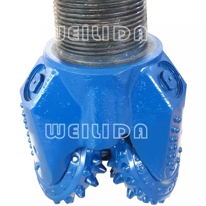 Three Cone Rock Drilling Bits Tricone Drill Bit For Oil Water Wells