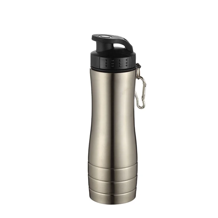 Good quality custom logo bpa free vaccum insulated sport 800ml anti-shock metal stainless steel water bottle for water