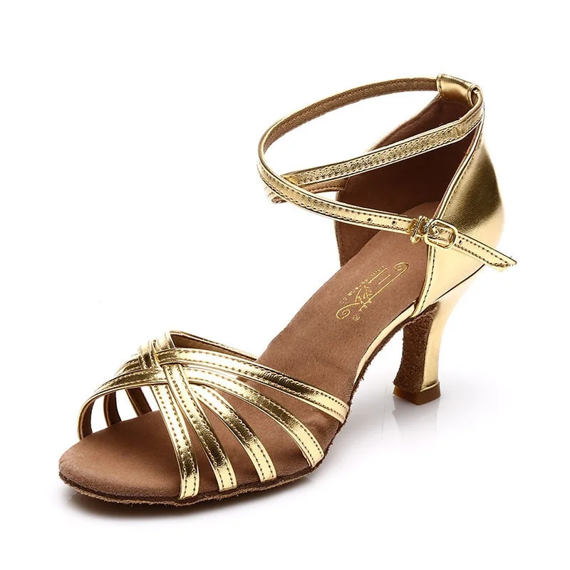Adult Female Dancing Shoes Ballroom Latin Shoes Training with Rumba Fashion New Dancing shoes