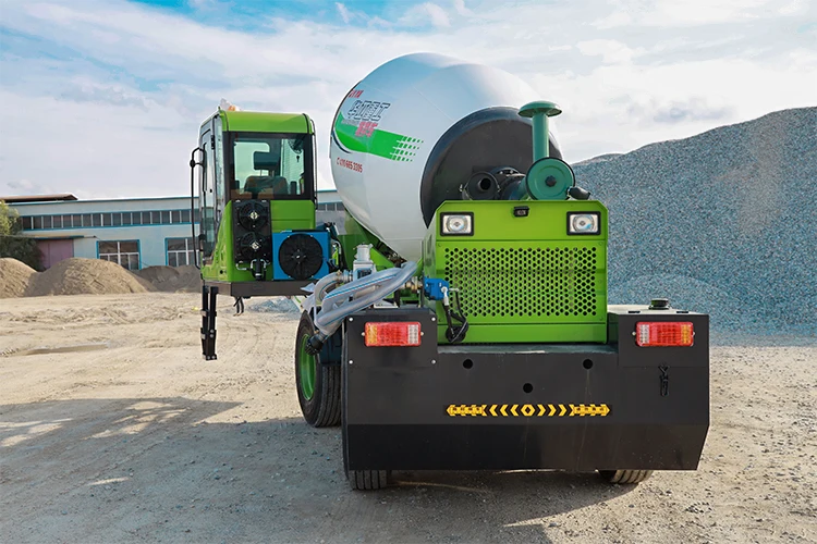 CE ISO HUAYA new design mini 3.5 cbm 4 cbm 6.5 cbm Self Loading Concrete Mixer most popular for sale