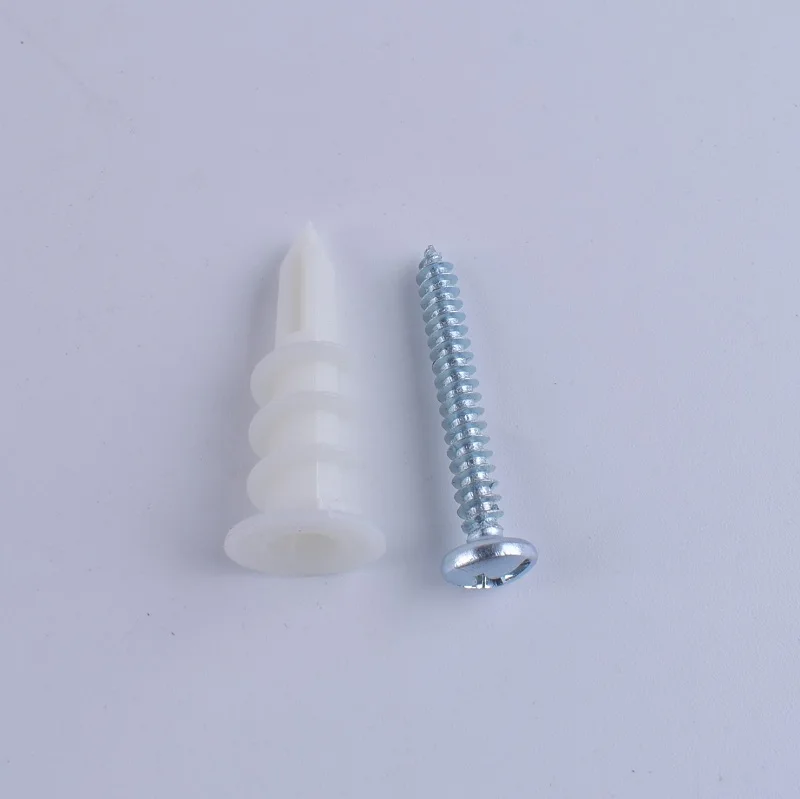 Shanfeng 8 Pieces Nylon Drywall Screw Anchor Kit