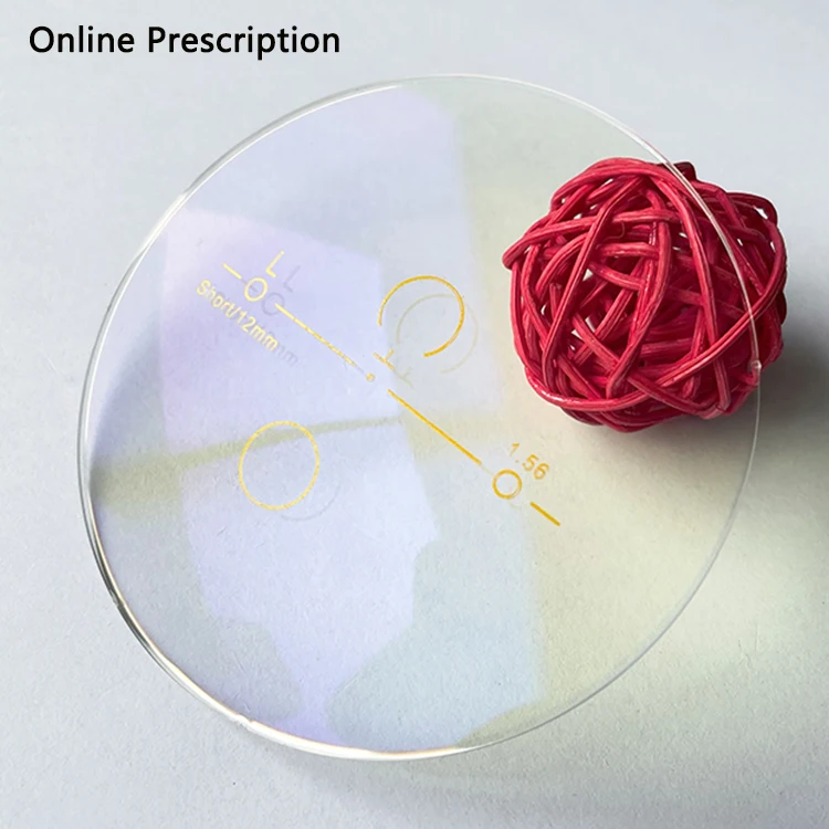 2024 1.56/1.61/1.67/1.74 prescription Progressive blue block photogrey photochromic lenses glasses