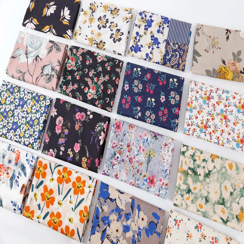 soft  Liberty London print tana lawn 100% cotton fabric custom cotton poplin digital  print fabric for clothing