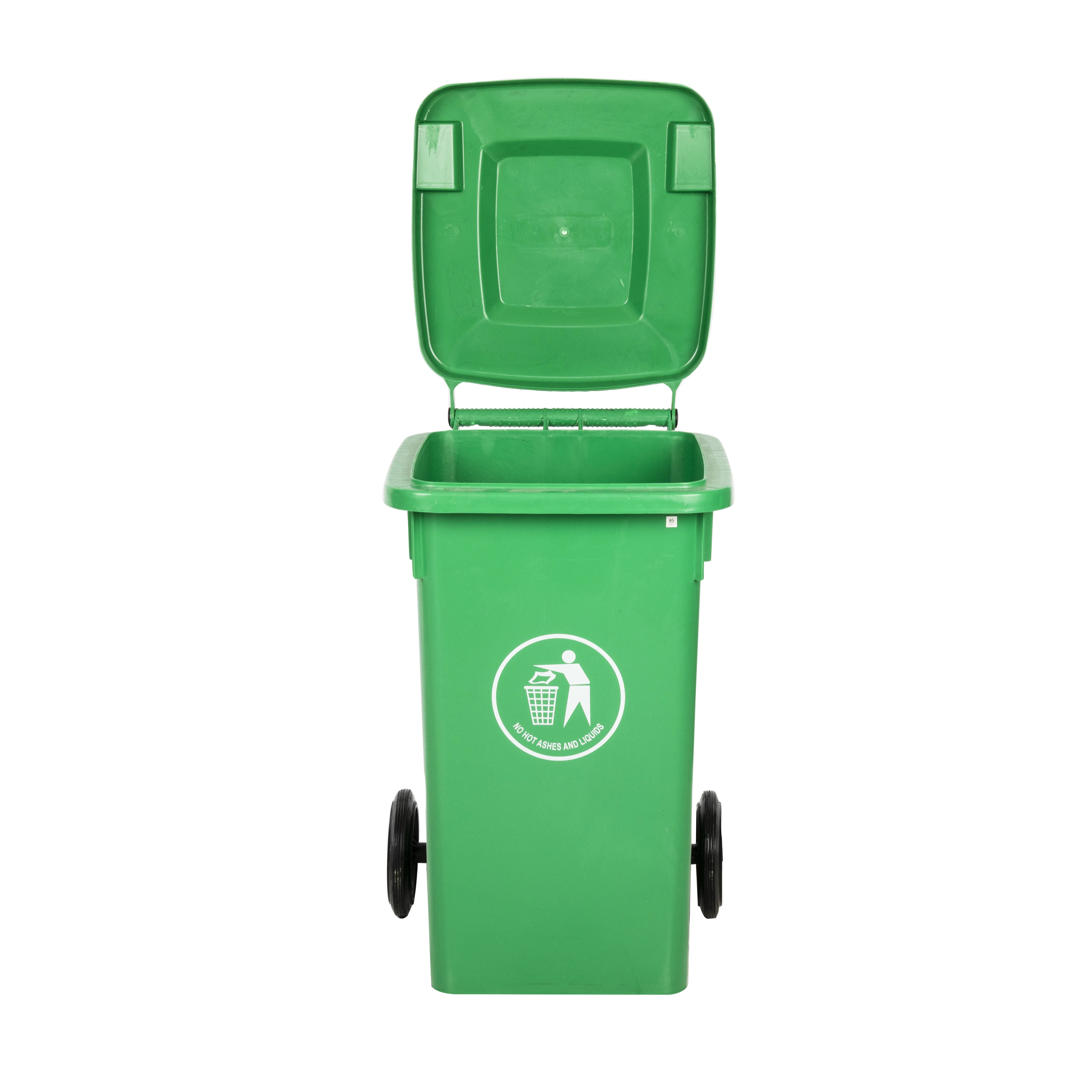Clear recycling OEM color 240 liter plastic waste bin plastic waste bin hdpe garbage bin plastic garbage can with lid