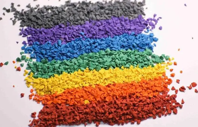 Epdm Synthetic Rubber Wet Pour Rubber Surfacing Epdm Granules For School Playground