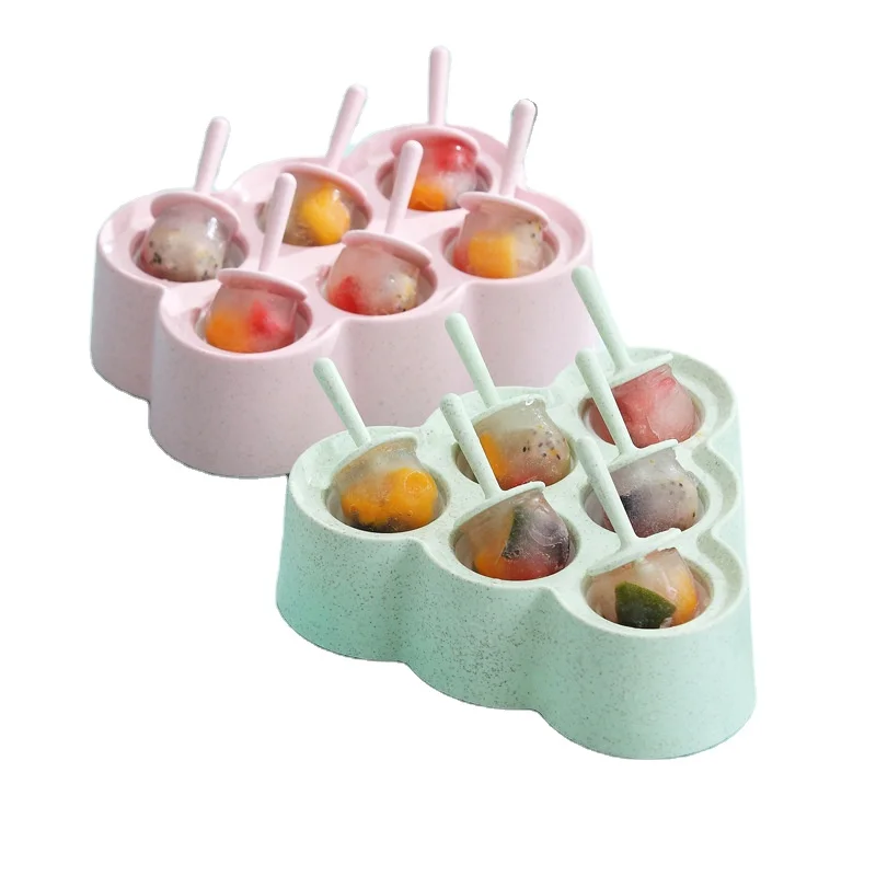 Animal Shaped Reusable Homemade  Ice Pop Mold Silicone Popsicle Molds Popsicle Maker Popsicle Molds for Kids