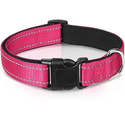 Manufacturer Wholesale Hot Sale Nylon Adjustable Dog Collar Fashion Pet Collar