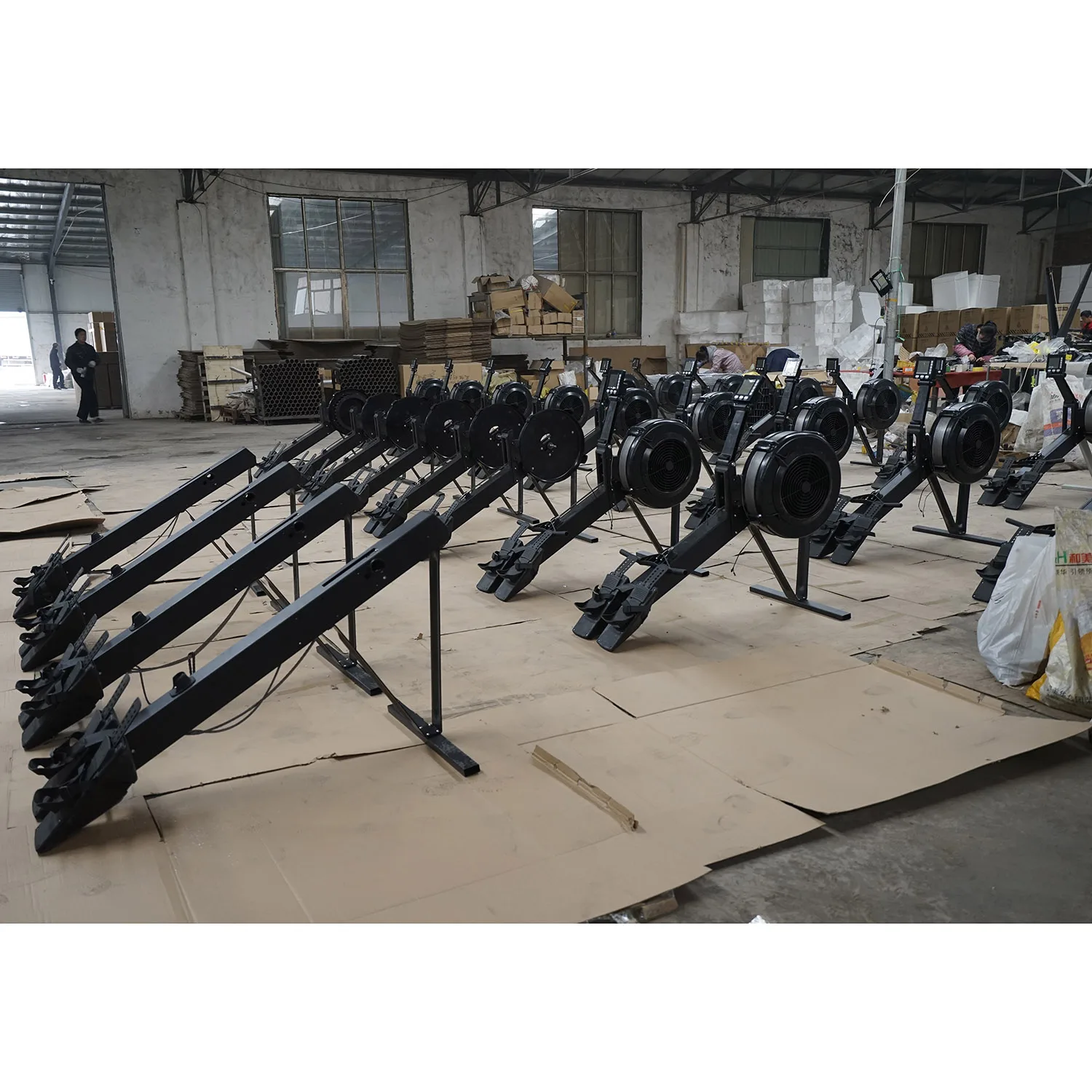 Distributorships Offered Highly Effective Burn Calories Gym Equipment Air Rowing Machine