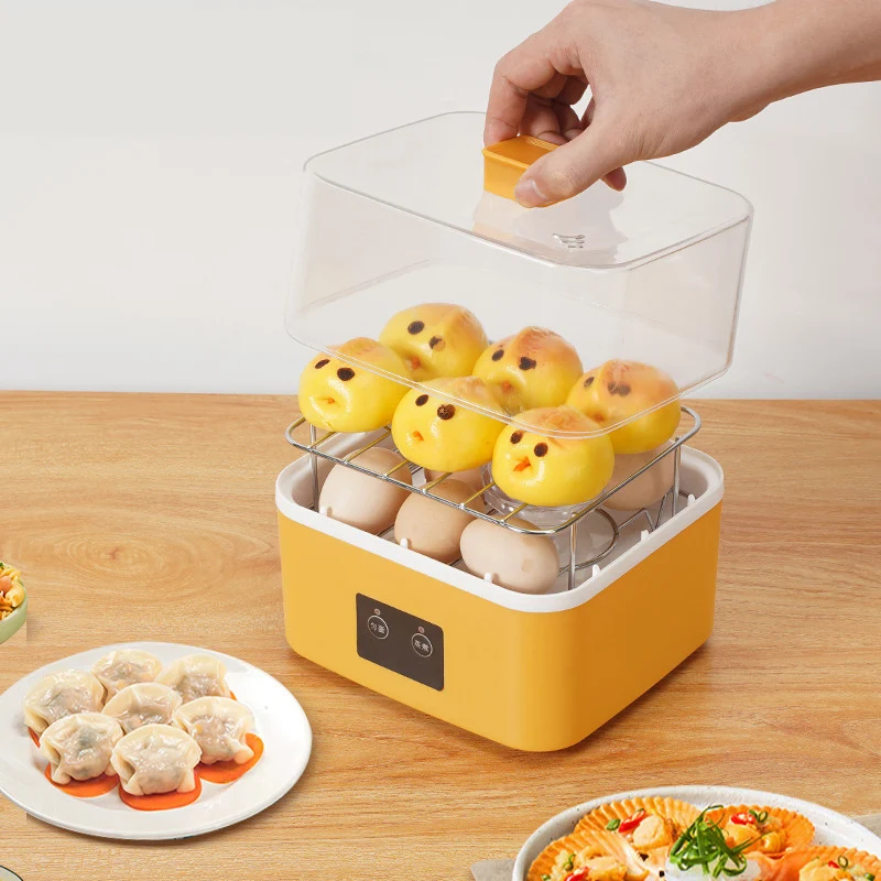 Multifunctional Baby Food Supplement Machine Electric Automatic Egg Boiler Electric Boiling Egg Steamer