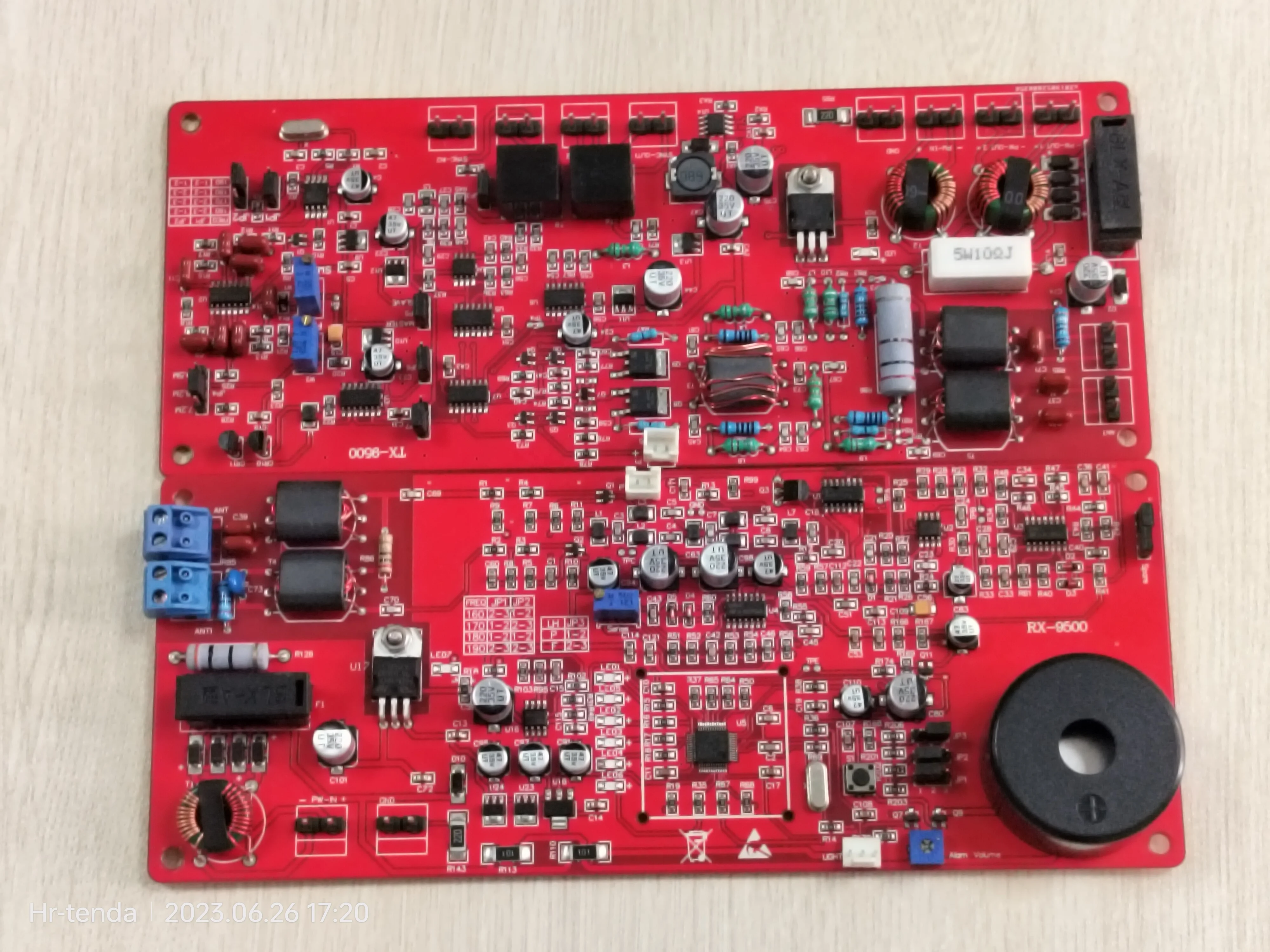 Shop security guard dual EAS PCB board 8.2mhz Dual EAS Main Board RF anti-theft board for retail stores