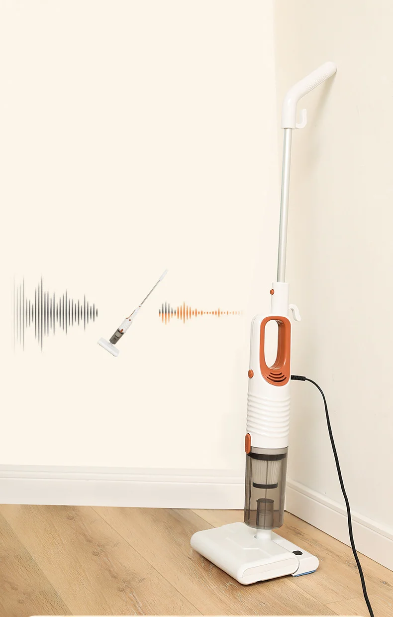 Household Vacuum Wet and Dry Cleaner Small Hand-held Push-rod Large Suction Powerful Vacuum Cleaning Machine