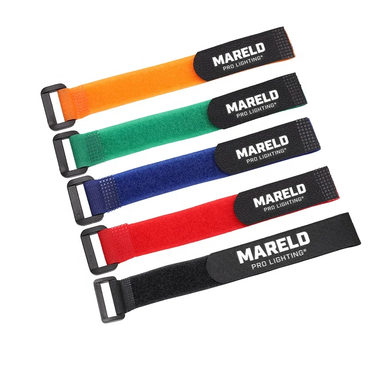 Hook and loop strap bike hook and loop cable ties Sew On Hook And Loop tape Anti Slip elastic Strap