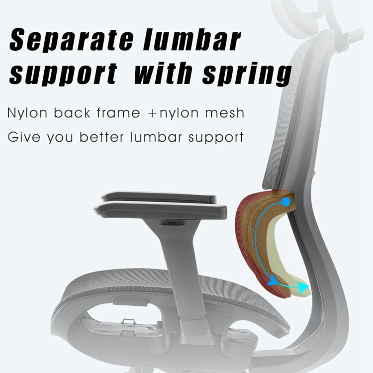 Luxury Silla De Oficina High Quality Office Furniture High Back Full Mesh Ergonomic Big And Tall Office chair