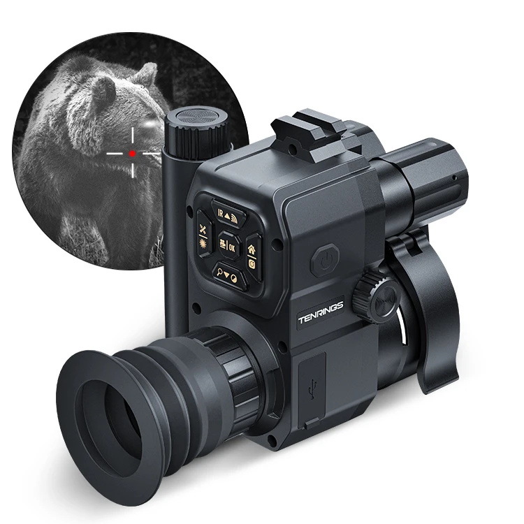Прицел ночного видения FHD 4K с ИК дневным и ночным прицелом для охоты