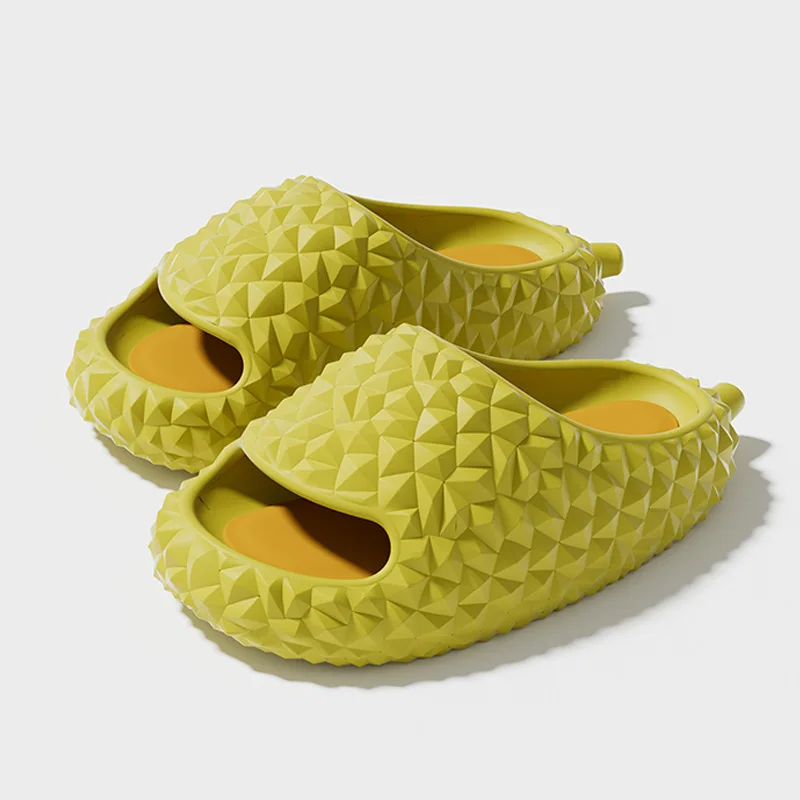 New Arrival High Quality EVA Beach Bathroom Summer Hot Style Durian Cloud Slippers Custom Logo