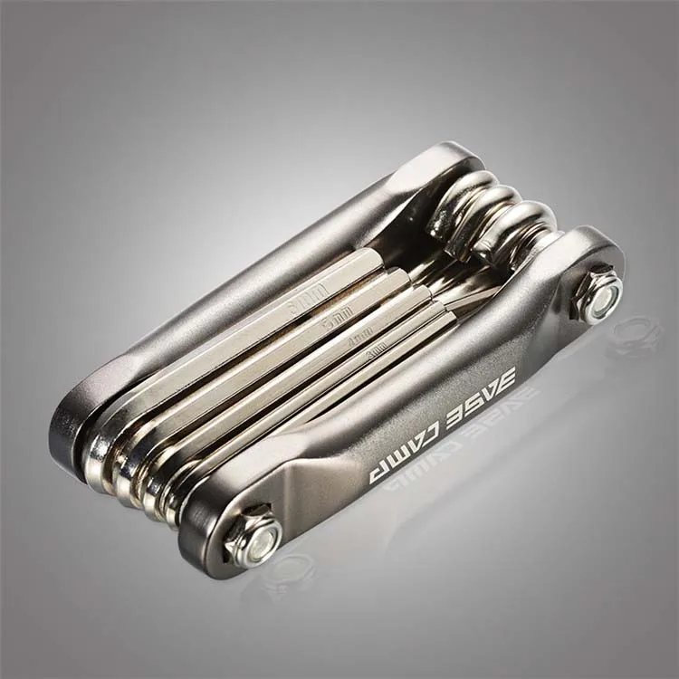 China New Trends 10 In 1 Steel Multitool Portable Wrench for Bicycle