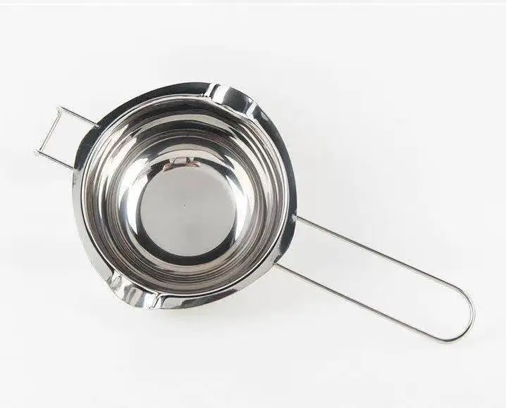 Double Boiler Melting Pot For Candy/Candle/Wax/Chocolate/Butter Stainless Steel Serving Spoon Melting Bowl with Long Handle
