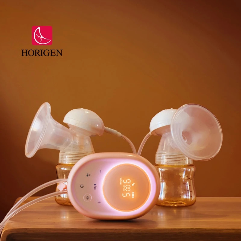 Horigen hospital grade молокоотсос 3D электрическое кормление грудью насос перезаряжаемый двойной молокоотсос