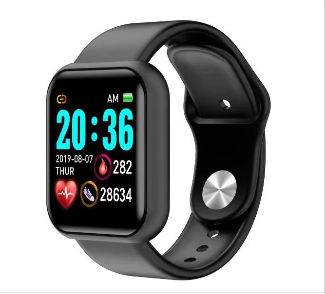 Y68 large screen smart bracelet heart rate blood oxygen pressure sleep monitoring
