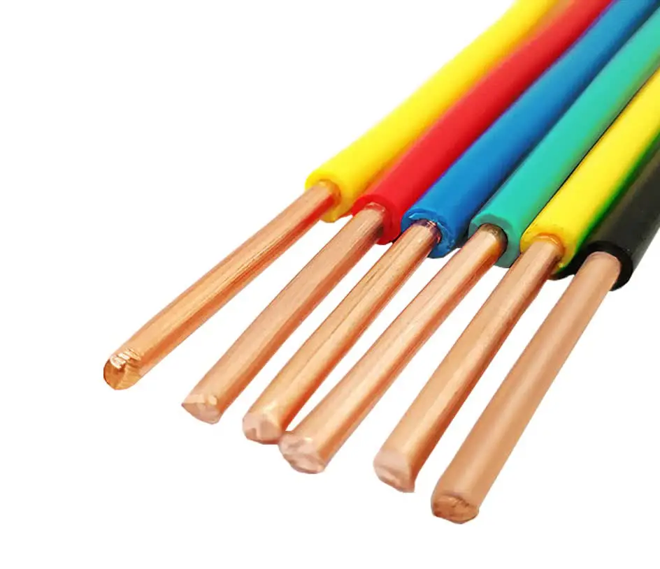2.5mm Flame Retardant House Wire Solid Single PVC insulated Copper Core Electrical Wire Cable