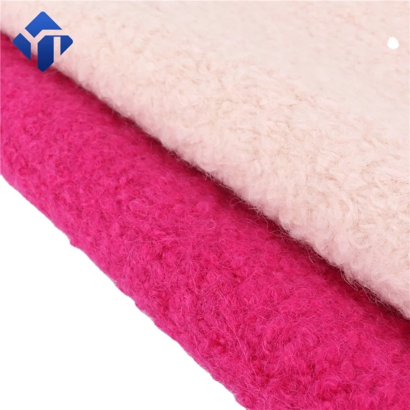 
ladies fancy wool knitted fabric for kids clothes 
