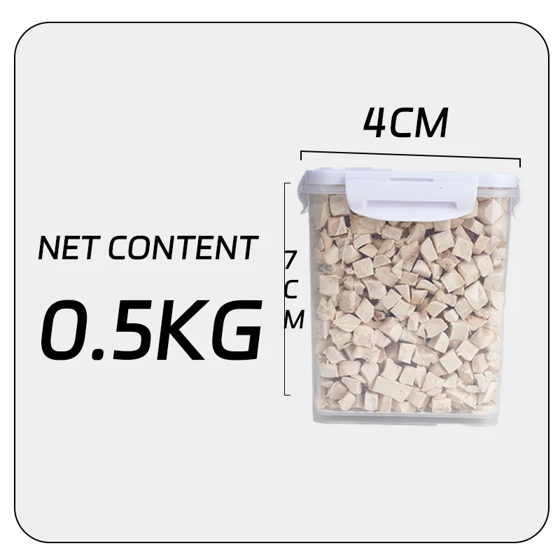 Best Selling Products 2024  High Protein  Freeze-Dried Treats Freeze-Dried Chicken Cubes Dry Dog Snacks  Pet Food For Dogs