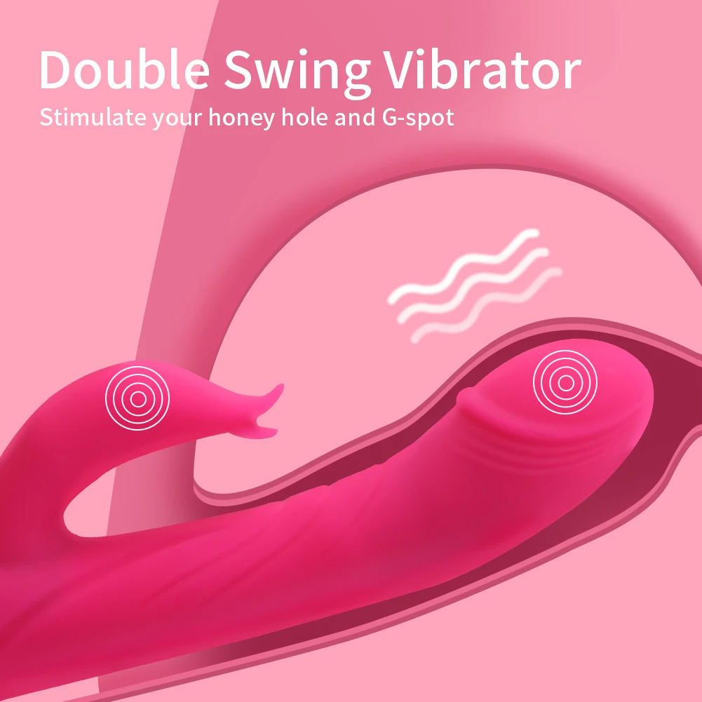 
Levett clitoris vibrator auto heating waterproof silicone g spot rabbit vibrator vagina toys sex adult 