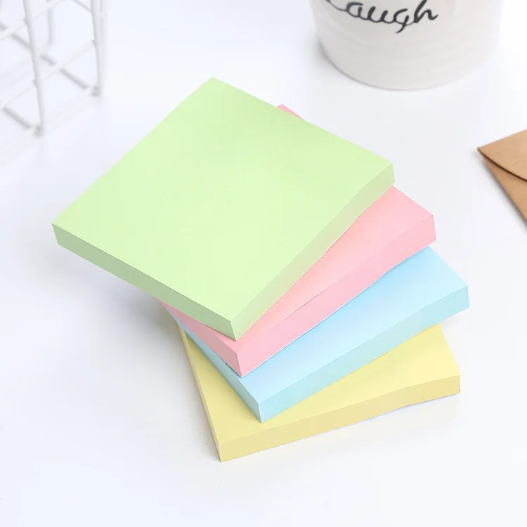 Colorful Cute Custom Stick Notes Pads Index Card Memo Pad Stationery Memorandum School Supplies Writing Sticky Notes