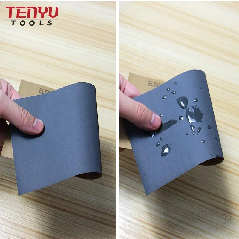 Лидер продаж водонепроницаемая абразивная наждачная бумага для металла автомобильная полировки дерева влажной и