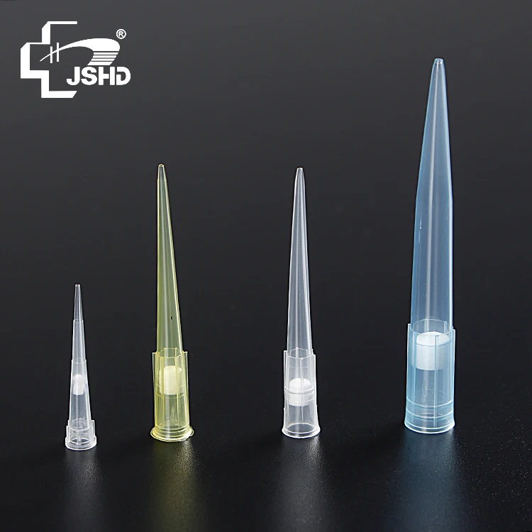 Стерильный Градуированный желтый наконечник пипетки HDA 200u l