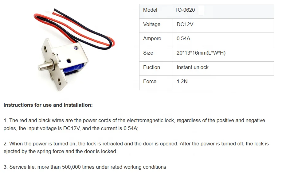 0620 микро-мини электромагнитный с открытой рамой толкатель соленоида DC12V 4 5 мм ход