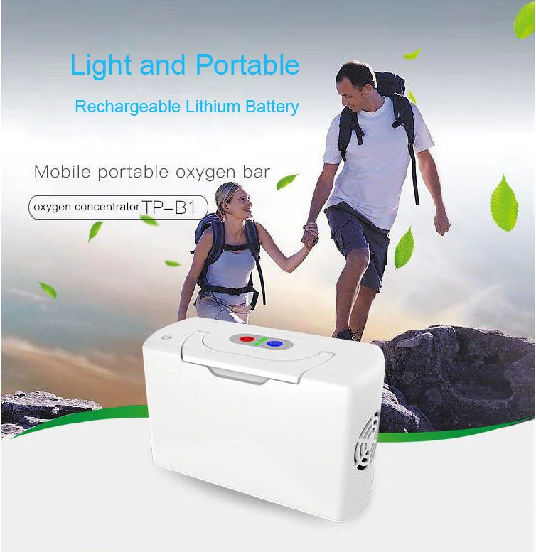 rechargeable battery TP-B1 Hospital Portable Oxygen Concentrator price for sale Travel Small Portable Oxygen Concentrator