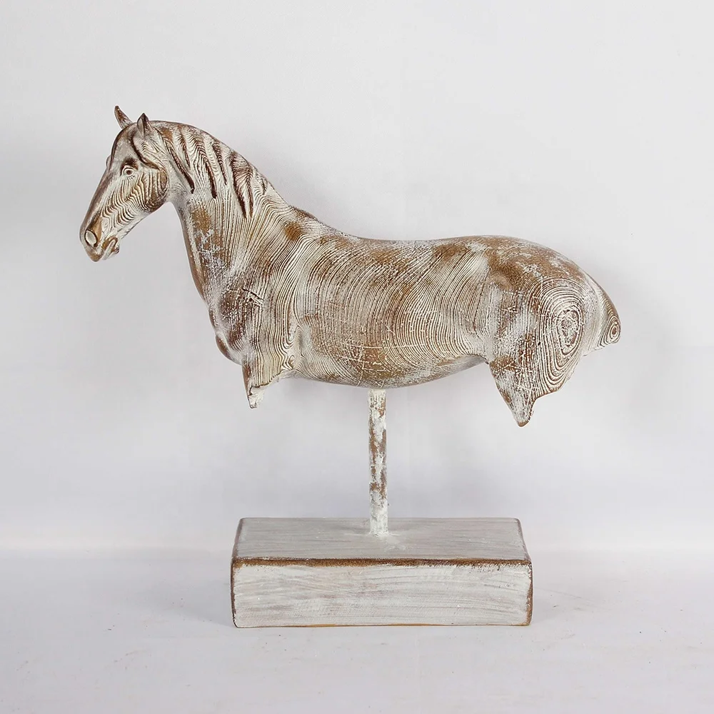 Wholesale Custom animal ornaments Resin Crafts horse sculpture horse statue home decor sculpture statue