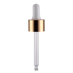 Glass oil dropper bottle