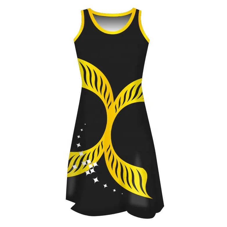 Сексуальное платье netball, майка netball, Униформа, Сублимационное платье netball