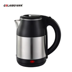 2023 Newest GLB Product Stainless Electronic Kettles visible 1.8 big L capacity fashion OEM