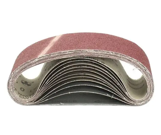60/80/120/150/240/320/400 grit 4*24 1nch Aluminium Oxide Abrasive Sanding Belt 100*610 mm Grinding Polishing Sandpaper Belts