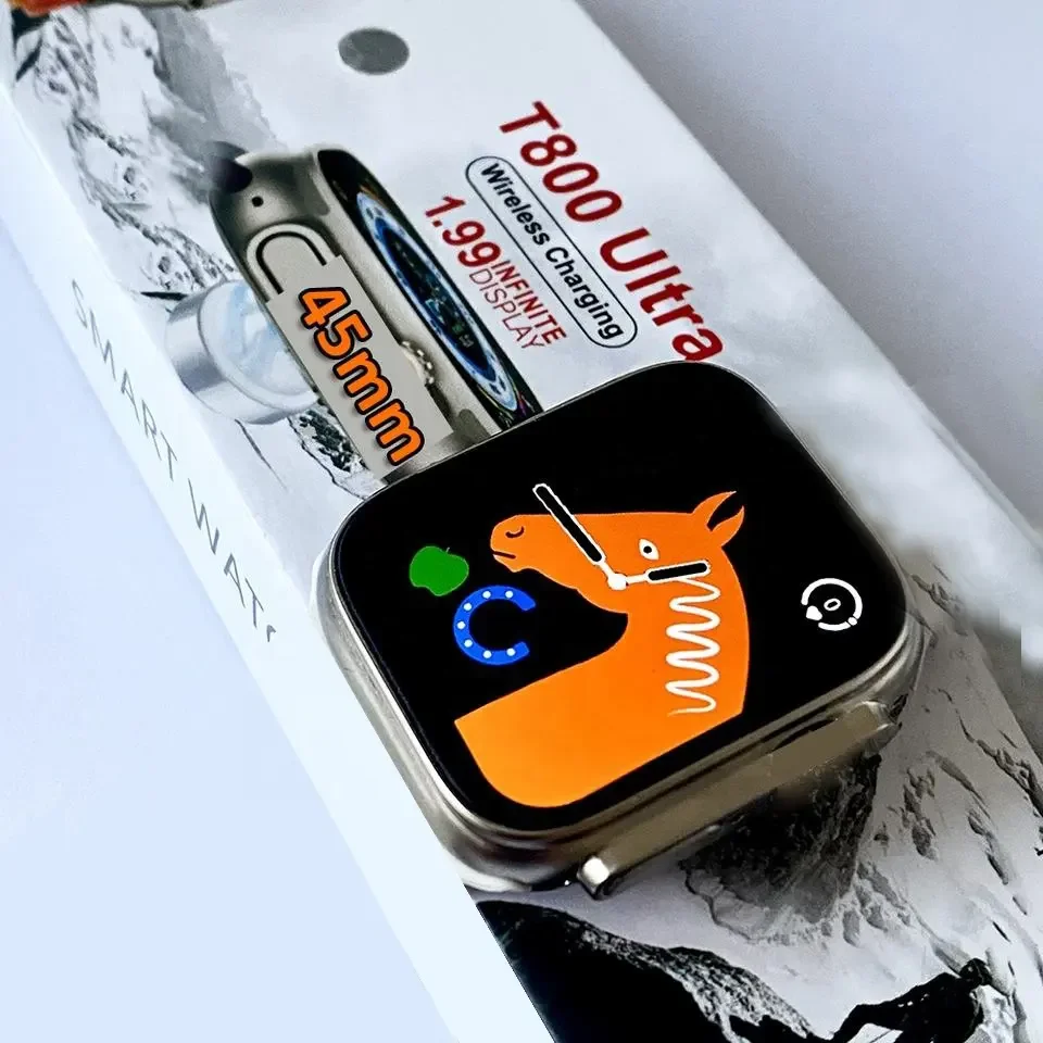 T800 ультра умные часы оптом 2023 Новая серия 8 ультра умные часы водонепроницаемые спортивные беспроводные Часы с зарядным устройством Ультра