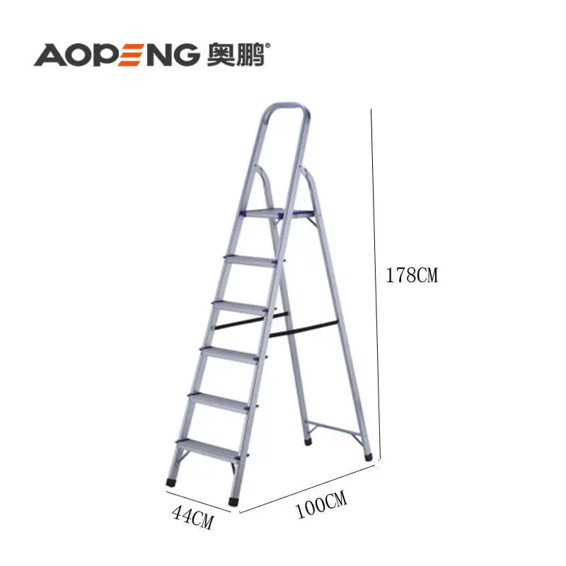 High Quality Custom Logo En 131 Multi Purpose Aluminum Ladder Aluminum Folding Ladder