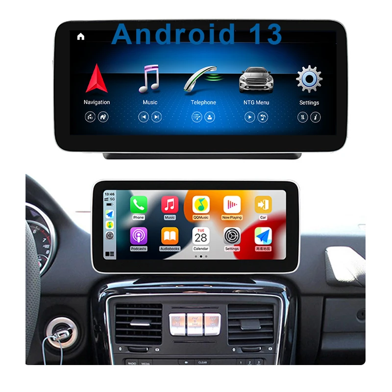 Android13 8G+256G For Mercedes Benz G-Class W461 W463 G350 Factory Price Qualcomm Car DVD Radio Multimedia Player GPS Navigation