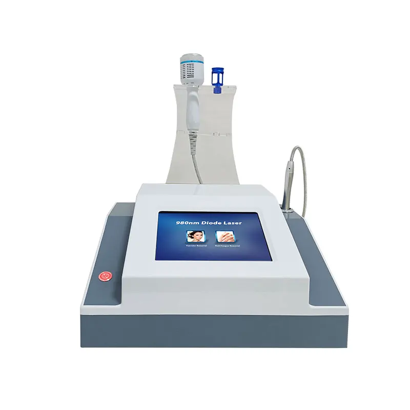 Professional 2-in-1 Spider Vein Removal Machine 980nm Diode Laser Nail Fungus Removal Machine