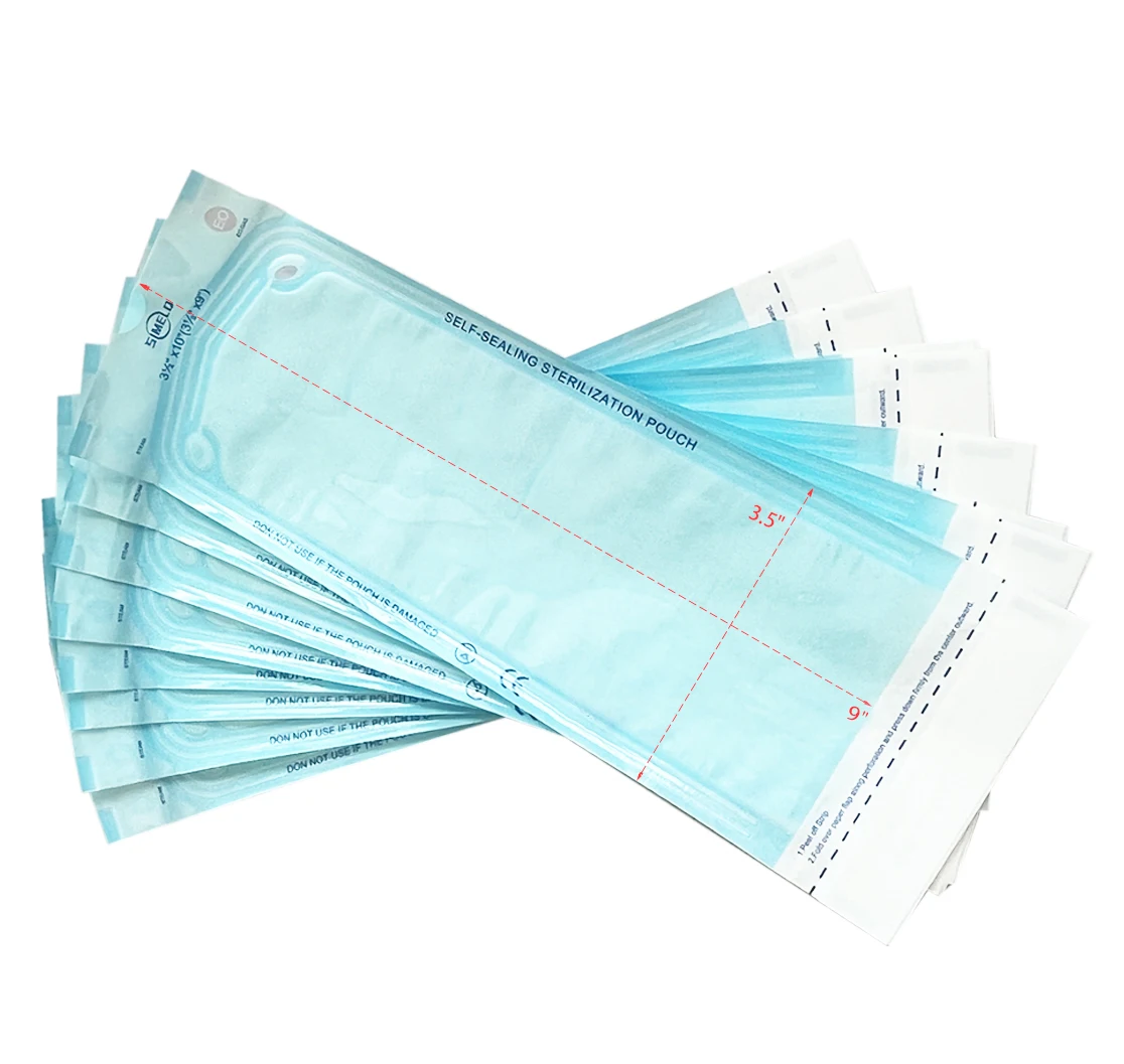 Medical Disposable Self Sealing Sterilization Pouches For Dental Use