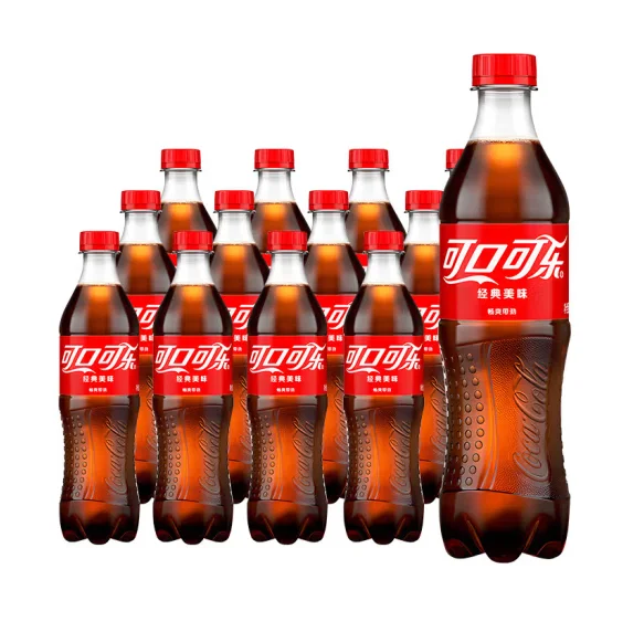 Coca-Cola carbonated soft drinks Exotic soft drinks bottled Cola carbonated drinks wholesale whole box 500ml*24 bottles/box