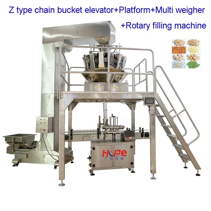 Automatic Canning Line 14 Heads Garlic Chilli Sauce Filling Capping Labeling Machine
