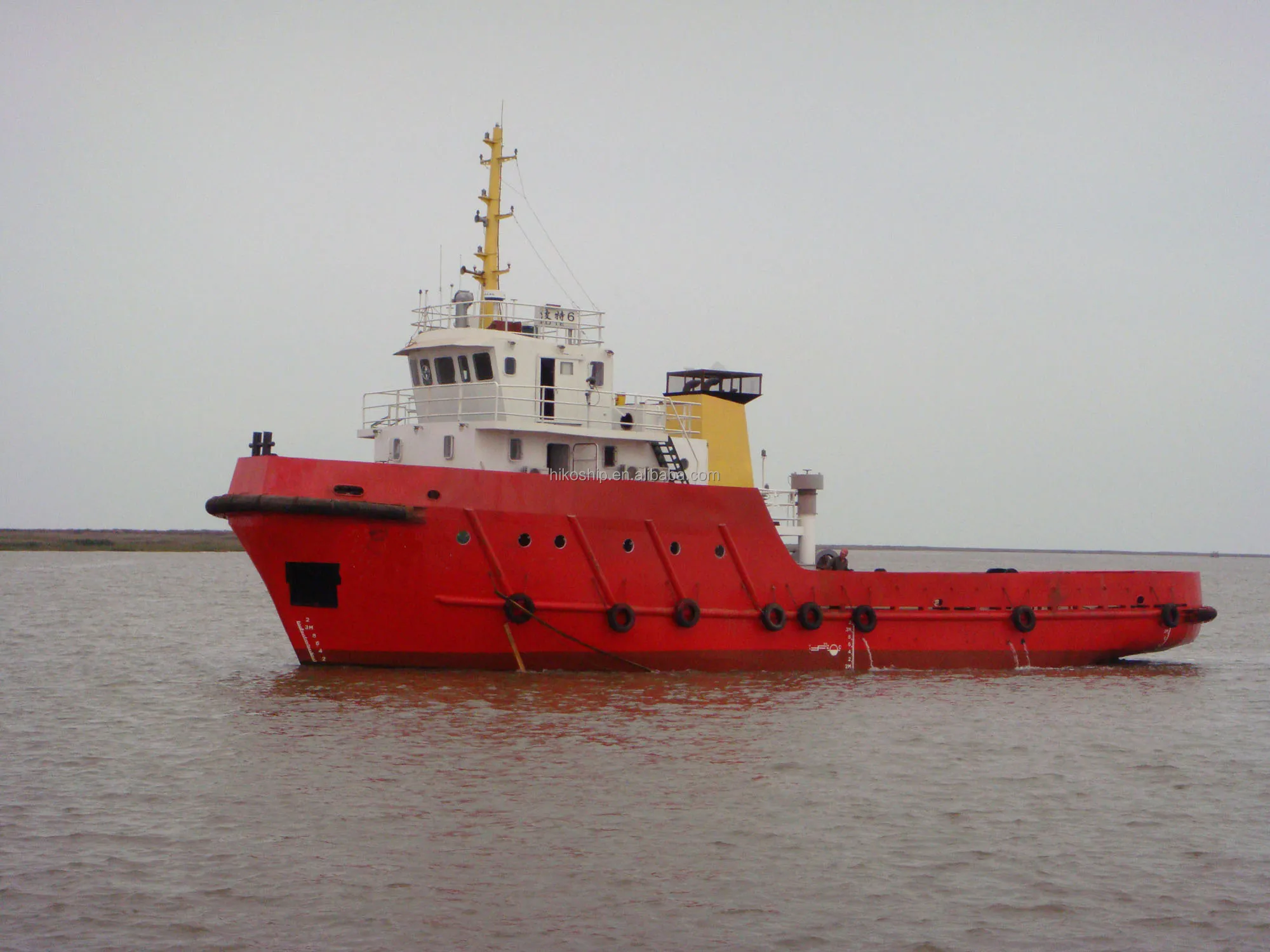 HIKOS  36m Steel Tug Boat for offshore use with 2000hp engine China manufacturer