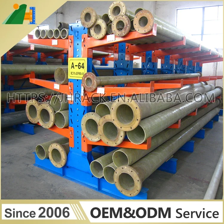 Modern Style Customizable Cargo Storage Single-Side Cantilever Rack