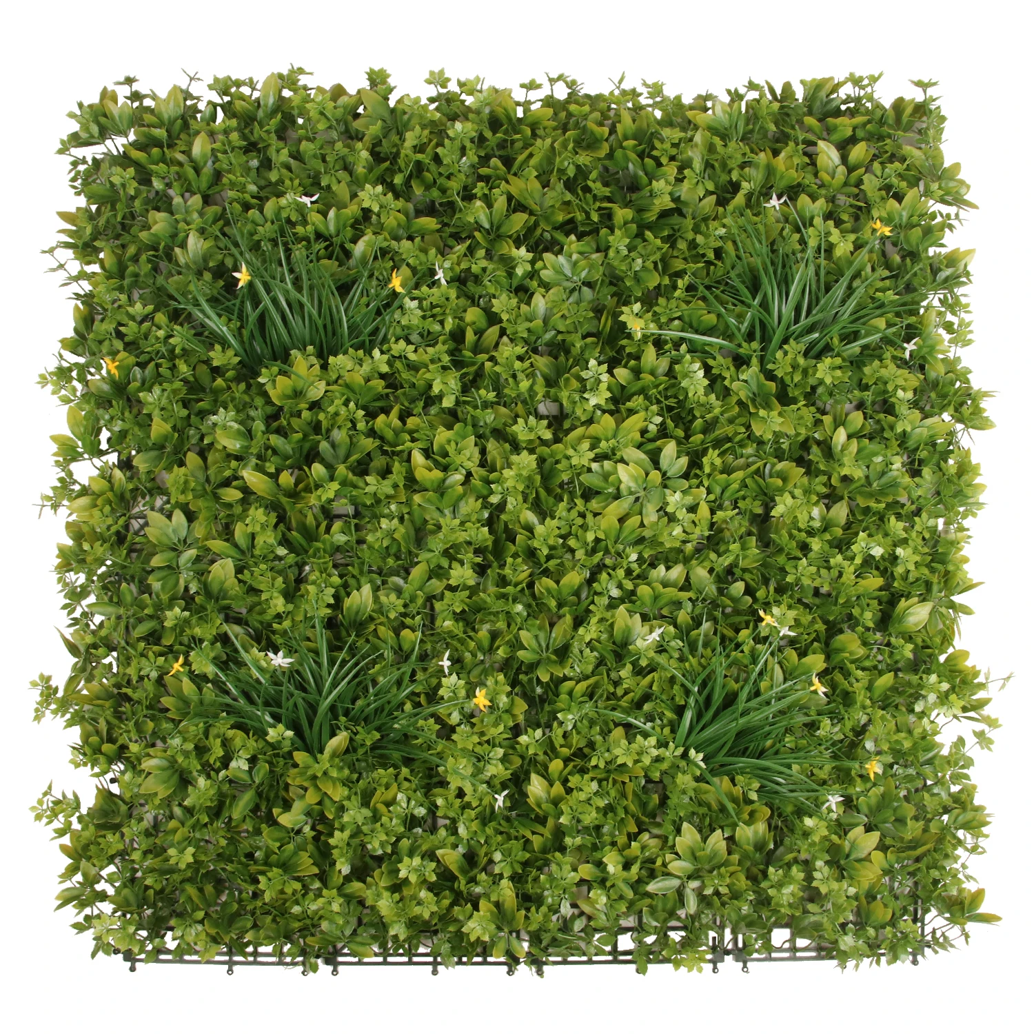 Landscaping boxwood hedge plastic grass panel artificial green wall for indoor decoration