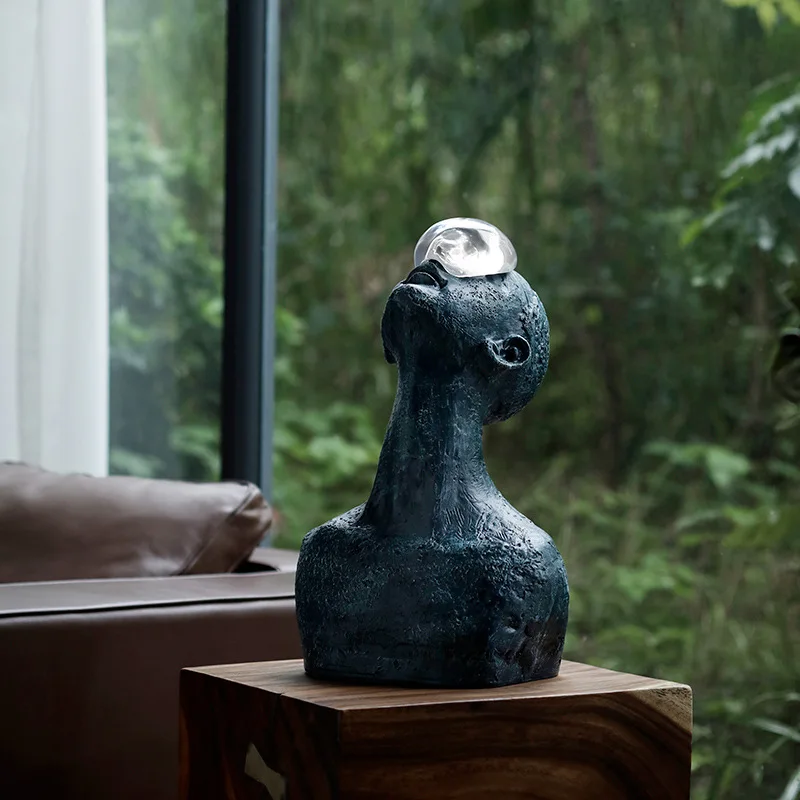 Human Body Sculpture Creative Decoration Nordic Abstract Art Portrait Decoration Living Room Porch Home Office Decoration