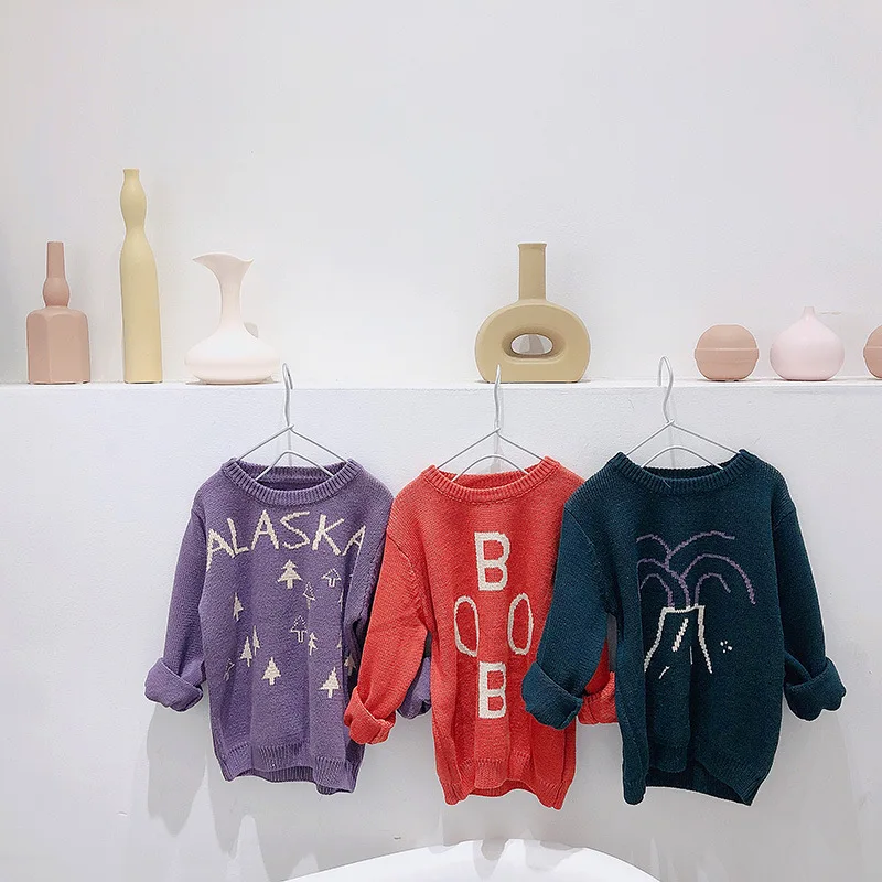 
New design kids 2020 top Professional winter sweater children boys Christmas sweaters 